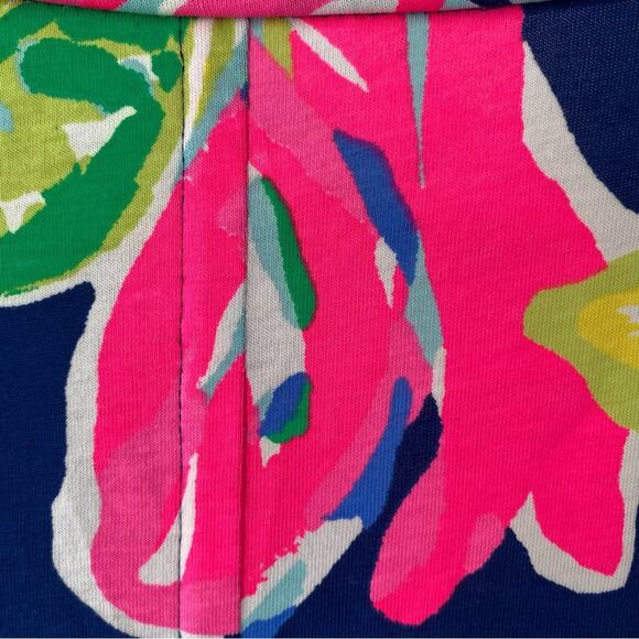Lilly Pulitzer Kenzie Travelers Palm Resort Navy Dress NWTs size small - Picture 10 of 11